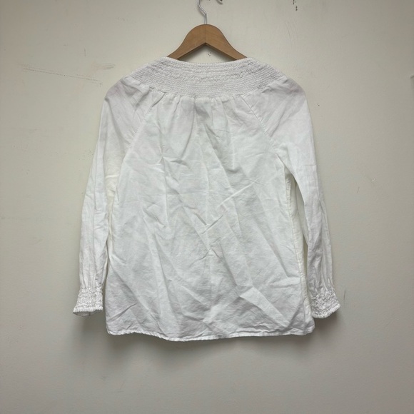 Rachel Zoe Linen Cotton Blend Blouse - Picture 9 of 9